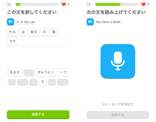 duolingo 文法問題２